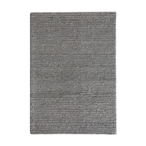 Alfombra Reva Taupe tejida a mano de lana moderna de primera calidad con diseño gris burbuja en carbón - Product Image 4
