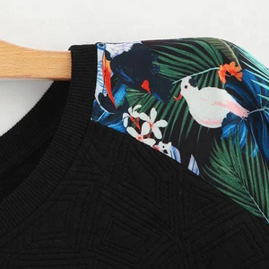 Sudadera de cuello redondo de algodón de alta calidad para mujer Sudadera con capucha de sublimación impresa y bordada para invierno - Product Image 4