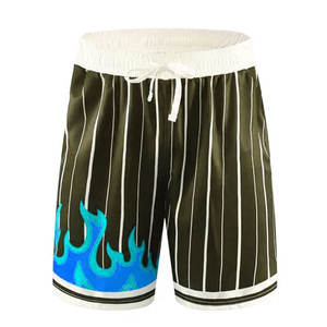 Short d'entraînement de sport d'été respirant avec logo personnalisé unisexe pour hommes, vêtements de basket-ball personnalisés avec impression de logo - Product Image 1