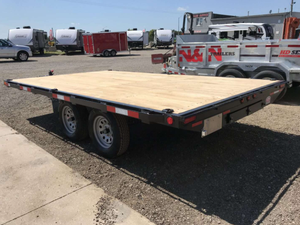 รถพ่วงอเนกประสงค์ ATV ปี 2025 SWS ขนาด 8.5 x 24 ฟุต แบบพื้นเรียบสำหรับขนส่งอุปกรณ์ - Product Image 3