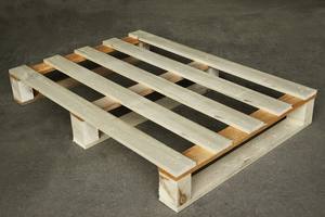 Meilleur prix palette de blocs en bois massif double face bois de pin et d'acacia vietnamien pour le matériel de papier de transport - Product Image 2