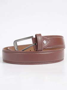 Ceinture en cuir véritable de luxe personnalisée de haute qualité pour hommes, élégante avec boucle ardillon, robe de soirée OEM, vente en gros de ceintures - Product Image 2
