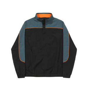 Traje cortavientos deportivo de nailon impermeable para hombre de talla grande personalizado, chándal, chaqueta cortavientos y conjunto corto cortavientos en 2025 - Product Image 2