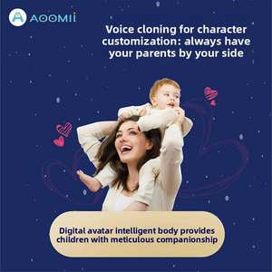 Giocattolo Educativo AI in Peluche a Forma di Gatto in <span class=keywords><strong>Calico</strong></span>, Robot Intelligente con Controllo Wi-Fi e App, Attivazione Vocale e Monitoraggio dell'Umore per Bambini - Product Image 6