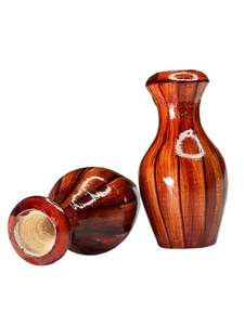 Maceta de madera hecha a mano para artículos decorativos del hogar Jarrones de madera de estilo de diseño costero para boda para el hogar y maceta de boda - Product Image 4