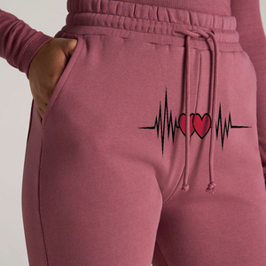 Cotton <b>Women</b> Sweatpants <b>Jogger</b> Pants with Pockets Ladies High Waist Wide <b>Leg</b> Oversize Sweat Pants Sweatpants <b>Jogger</b> for Girls - Product Image 2