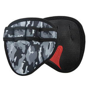 Coussinets de préhension sans doigts respirants en néoprène pour l'haltérophilie-Alternative aux gants de levage légers - Product Image 1