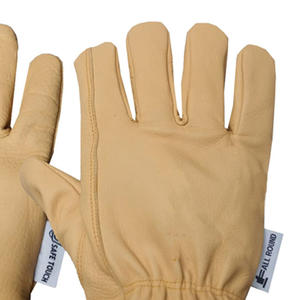 Pakistán hizo cómodos guantes de conductor de cuero transpirable a la moda para deportes de invierno y uso diario estilo liso - Product Image 4