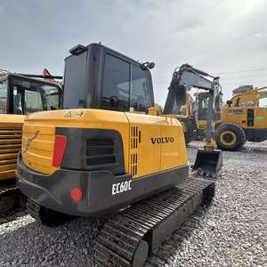 Venta al por mayor: Excavadora hidráulica de orugas Volvo EC60C de 6 toneladas, modelo 2023, con motor, caja de cambios y bomba, maquinaria de construcción. - Product Image 5