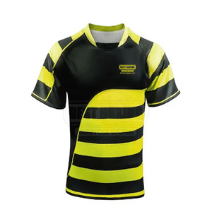 Ropa de equipo deportivo OEM Uniformes de rugby Precio bajo Conjunto de uniforme de rugby estampado completo Uso para hombres - Product Image 4