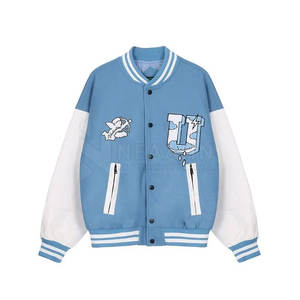 แจ็กเก็ตฤดูหนาวสำหรับทีมและชุดนักเรียนเสื้อหนาวปักอักษรตามสั่ง - Product Image 1