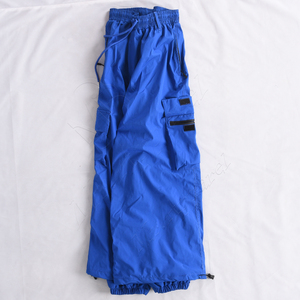 Pantalon de ski baggy de haute qualité pour hommes 2025 Pantalon de snowboard imperméable Fermeture à glissière respirante pour adultes Coupe-vent pour rouleau - Product Image 1