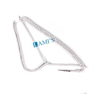 Precio al por mayor vestido Aiguillettes cordón con accesorios de metal personalizado oro alambre Aiguillette - Product Image 3