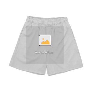 กางเกงขาสั้นผู้ชายสำหรับฤดูร้อนพิมพ์โลโก้ตามสั่งบริการ OEM/ODM ขายส่งสไตล์สตรีทผลิตจากโพลีเอสเตอร์ตาข่าย - Product Image 5