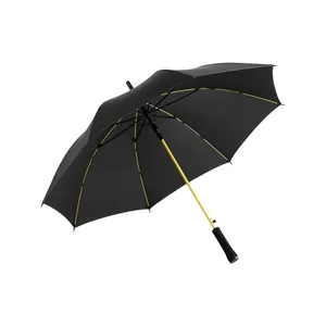 Parapluie à manche coloré durable, gadgets écologiques pour la protection en extérieur - Product Image 1