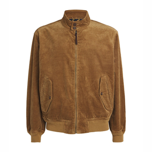 แจ็คเก็ตบอมเบอร์ลำลองผู้ชายสไตล์วินเทจ ผ้าเคลือบ ผลิตตามสั่งจากโรงงาน ทรงหลวม ปักลาย สำหรับฤดูหนาว ผ้าไหมต้านเชื้อแบคทีเรีย - Product Image 3