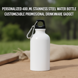 Borraccia Personalizzabile in Acciaio Inossidabile da 400ml - Gadget Promozionale Personalizzabile - Product Image 3