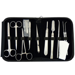 Kit de Disección Quirúrgica Manual de Acero Inoxidable - Instrumentos Quirúrgicos Plateados Reutilizables con Tamaño y Logotipo Personalizables - Product Image 1
