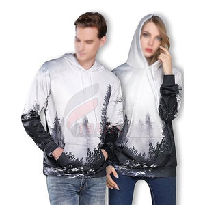 Servicio OEM Venta al por mayor Hombres Impresión 3D Sudaderas con capucha Último diseño hecho en Pakistán Hombres Impresión 3D Sudaderas con capucha - Product Image 3