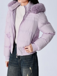 High Quality Women Puffer Jacket Women New Fashion Women Puffer <b>Coat</b> Waterproof <b>Winter</b> Bubble Puffer Full Sleeve <b>Thick</b> Polyester - Product Image 3