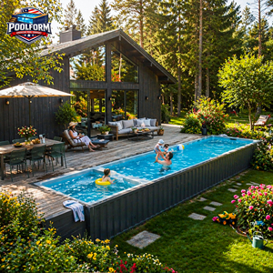 Estructura de Piscina Elevada de Alta Resistencia con Garantía, para Climas Difíciles, Piscina Prefabricada de Fibra de Vidrio - Product Image 5