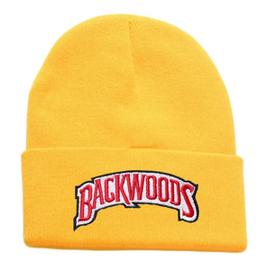 Gorro de Invierno Unisex Backwoods, Estilo Hip-Hop, Gorro de Punto Cálido, Estilo con Letras, 100% Acrílico, Ajustable, Colores Personalizables - Product Image 5