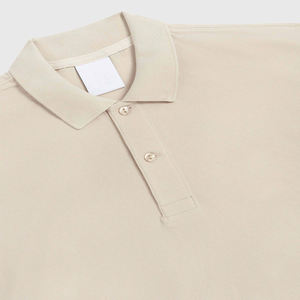 Camisa de Manga Corta para Hombre, 100% Algodón Jersey Sólido de Alta Calidad, Bordada, de Secado Rápido, con Botones, 200g, Personalizable con Logotipo - Product Image 3
