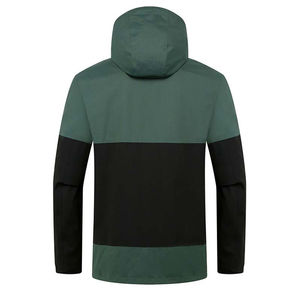 Vestes Softshell pour hommes, nouvelle conception 2025, logo personnalisé, légères, imperméables, respirantes, grande taille, fermeture éclair, veste d'extérieur - Product Image 5