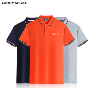 คุณภาพสูง OEM โลโก้ที่กําหนดเอง PLUS ขนาดเสื้อโปโลผู้ชายที่กําหนดเอง Unisex ชุดแห้งเร็วธรรมดาผู้ชายกอล์ฟเสื้อโปโล - Product Image 3