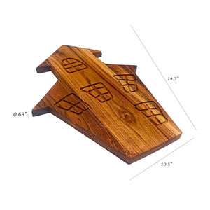 Nouveauté Planche de bois en forme de citrouille d'acacia Décor d'halloween Planche à découper en bois d'acacia Vente en gros d'usine du Vietnam - Product Image 4