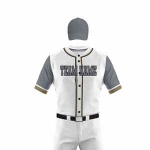 Vente en gros de meilleure qualité d'ensembles d'uniformes de baseball vêtements de sport de style unique de qualité supérieure ensemble d'uniformes de baseball - Product Image 2