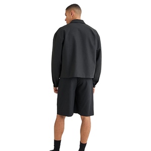 OEM Custom Wholesale Factory Price Coated Stand Collar Windproof Breathable Full Zipper <b>Long</b> Sleeve <b>Men's</b> <b>Jackets</b> - Product Image 6