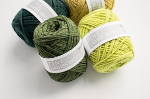 ไหมพรมขนแกะเนื้อละเอียด (45 กรัม) ผสมไนลอนจากเกาหลีใต้ คุณภาพสูง เส้นด้ายผสมนุ่มฟู สำหรับงานถักโครเชต์ - Product Image 4