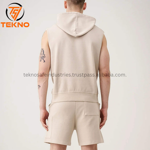 Men's Athletic Workout Yoga Tank <b>Top</b> <b>Racer</b>-<b>Back</b> Sleeveless Hoodie Fleece Vest 3D Pattern Size 6XL for Gym Wear for men OEM - Product Image 6