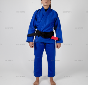 Uniforme de jiu jitsu brasileño para mujer, con logotipos y parches personalizados, compra a granel para hacer marca privada a precio barato - Product Image 2