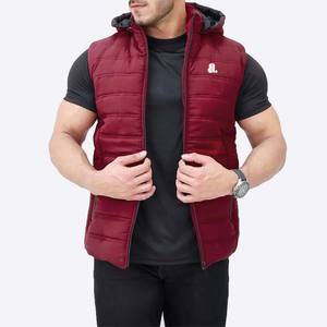Chaqueta sin Mangas Acolchada de Invierno 2026 con Logotipo Personalizado para Hombre, Chaqueta sin Mangas Cómoda para Uso en Exteriores y Casual - Product Image 2