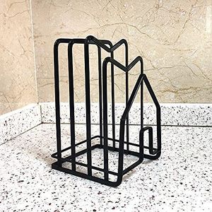 Soporte para tabla de cortar de metal de la mejor calidad, estante para cuchillos de cocina y accesorios de tamaño personalizado, soporte para tabla de cortar - Product Image 6