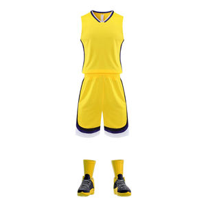 Uniforme de baloncesto de malla reversible al por mayor, uniforme de baloncesto de equipo en blanco, característica de secado rápido, servicio OEM al por mayor de alta calidad - Product Image 2