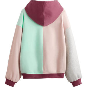 Sudaderas con capucha Fabricantes Custom 100% Cotton fleece forrado Pullover HOODIE Mujeres Hoodies - Product Image 2