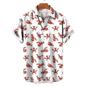 OEM Woody Toy Story Bouton Chemise Hawaïenne Anti-Rides 100% Polyester Mode Tendance Respirant Loose Versatile Casual Sports - Product Image 3