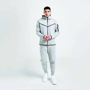 Conjuntos Deportivos de Hombre con Cremallera, para Fitness, Correr, Jogging, Holgados, de Algodón, Casuales, para Hombre, Servicio OEM - Product Image 1