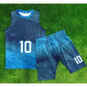 Uniforme de basket-ball de style de rue à la mode pour personnaliser votre propre ensemble d'uniformes de basket-ball de logo de marque fabriqué au Pakistan - Product Image 6