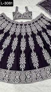 Últimas Colecciones de New Heavy Kasturi Seda Lehenga Choli con Bordado y Secuencia Trabajo Lehenga Choli con Precio al Por Mayor - Product Image 5