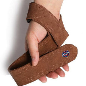 Sangles de musculation de haute qualité pour la gym et le fitness, personnalisables en couleur, en cuir, pour hommes et femmes - Product Image 1