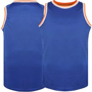 Maillot de basket en maille uniforme d'entraînement kit de sublimation respirant sans manches personnalisé pour hommes garçons - Product Image 1