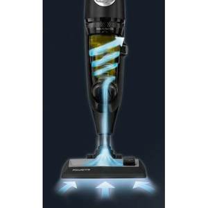 Aspiradora vertical ciclónica Rowenta POWERLINE EXTREME de 750W, negra y plateada, RH 8155WA - Product Image 3