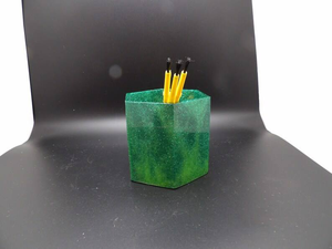 Pluma de mesa Halder Tipo de mármol Portalápices Mejor precio Portalápices de resina para oficina Tamaño personalizado Nuevo aspecto Hecho a mano por tradebit - Product Image 5