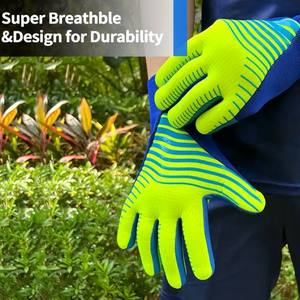 Gants de gardien de but en latex professionnel personnalisés de haute qualité équipement de football de football de protection avec matériau en cuir durable - Product Image 3