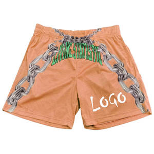 2025 Personnalisé Haute Qualité Hommes Basketball Polyester Sublimation Gym Shorts Respirant Imprimé Mesh Shorts - Product Image 1
