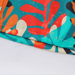 Meilleur tissu sur mesure Sublimation Shorts léger coton solide motif High Street élastique taille moyenne imperméable respirant - Product Image 3